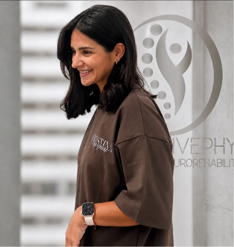 Cristina Mirpuri Llarena, fisioterapeuta