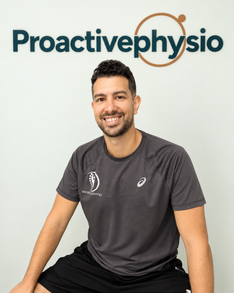 Kevin Cabrera, fisioterapeuta
